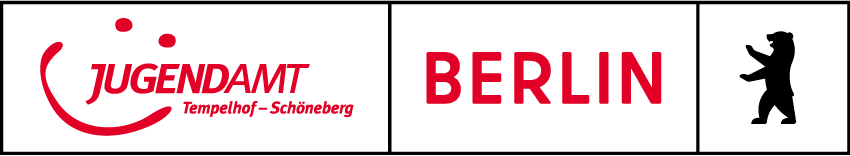 Logos Jugendamt Tempelhof-Schöneberg und Berlin.